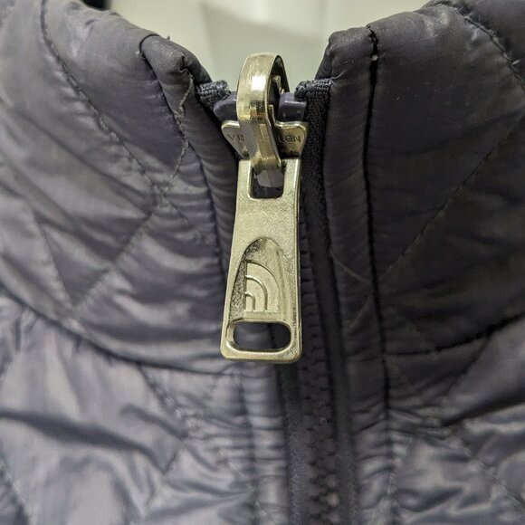 THE NORTH FACE Women's Transit Quilted Down Parka Jacket Long Size XS Gray - Picture 4 of 15